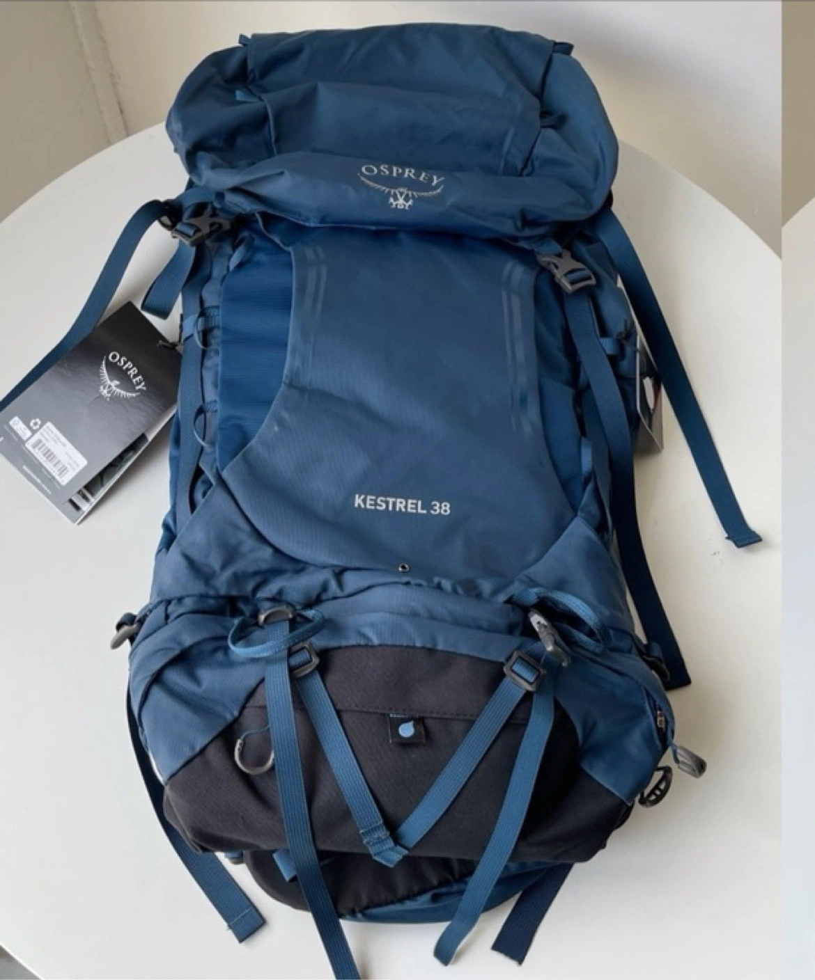Osprey Kestrel 38L Backpack Men's Multi-Day Hiking Backpack Outdoor Camping Trekking Rucksack