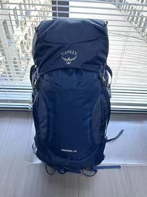 Osprey Kestrel 68L Backpack Men's Large Capacity Heavy Load Backpacking Camping Hiking Rucksack