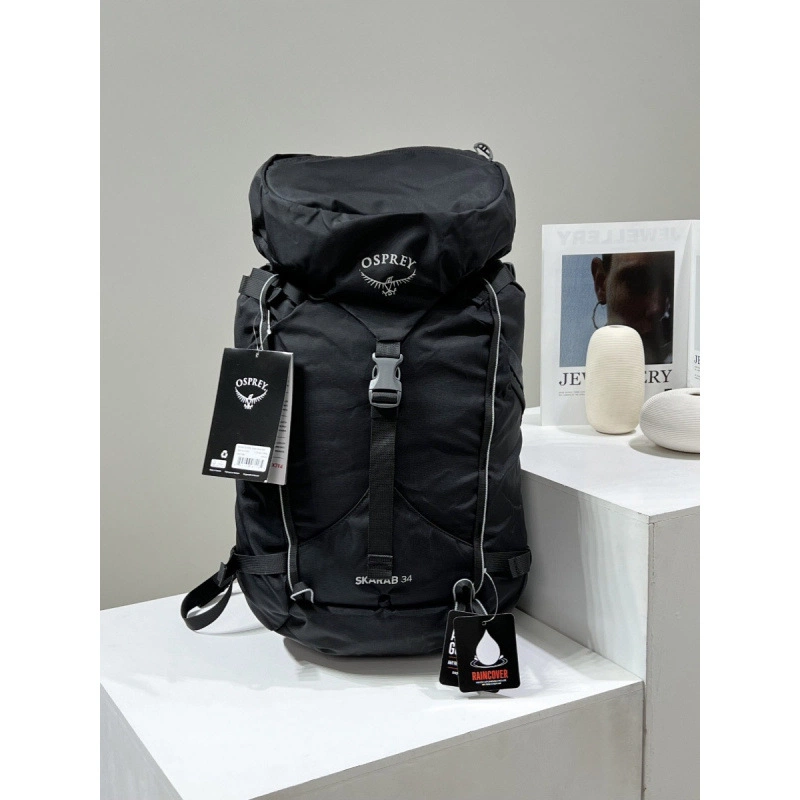 Osprey Skarab 34L Backpack Lightweight Hiking Daypack for Camping Travel & Commute