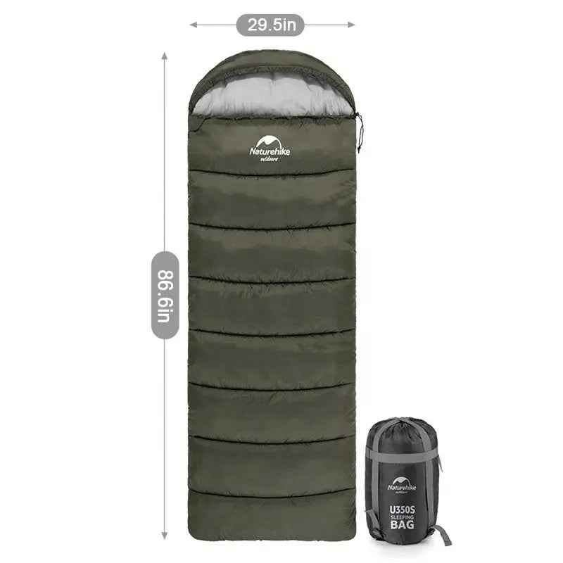 Solora™ U150 Hooded Synthetic Sleeping Bag 52°F / 11°C