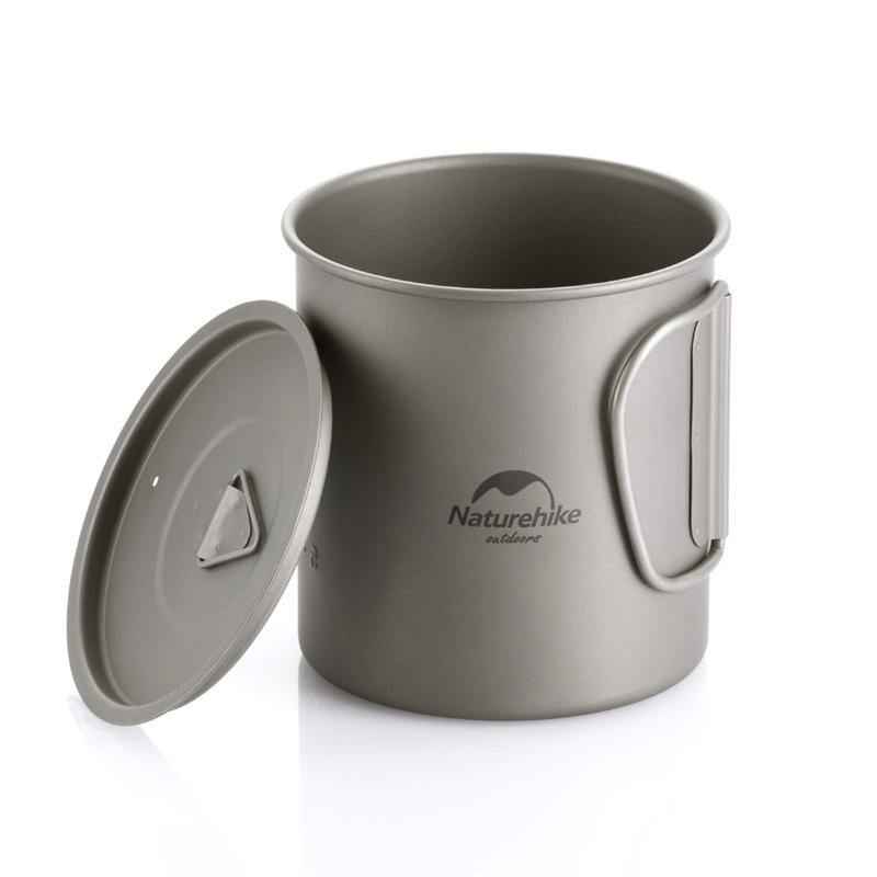 Naturehike Outdoor Ultralight Pure Titanium Cup Bowl