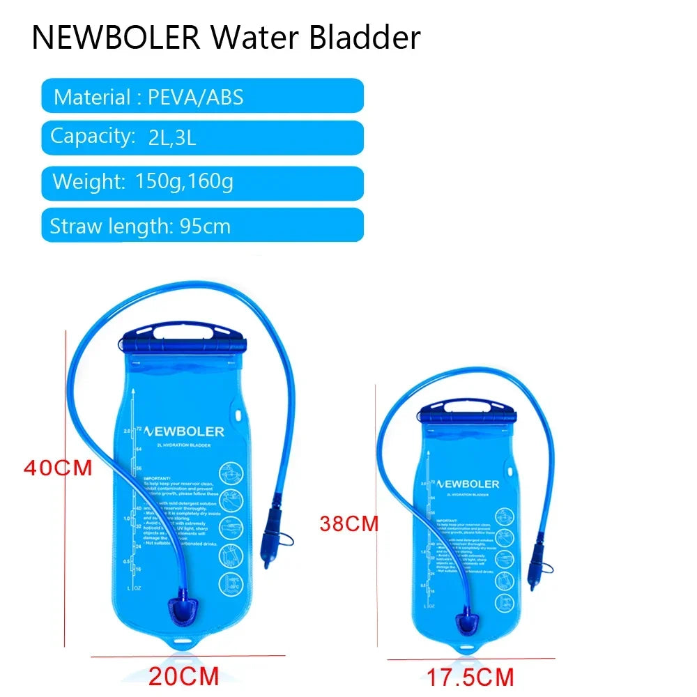 NEWBOLER BPA-Free 2L/3L Hydration Water Bladder